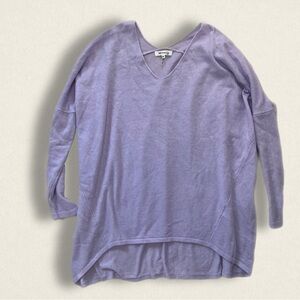 light purple sweater